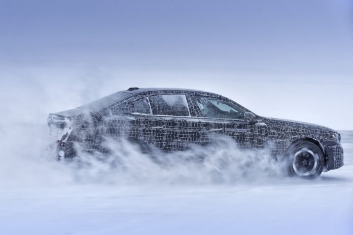 bmw i5 winter testing 30