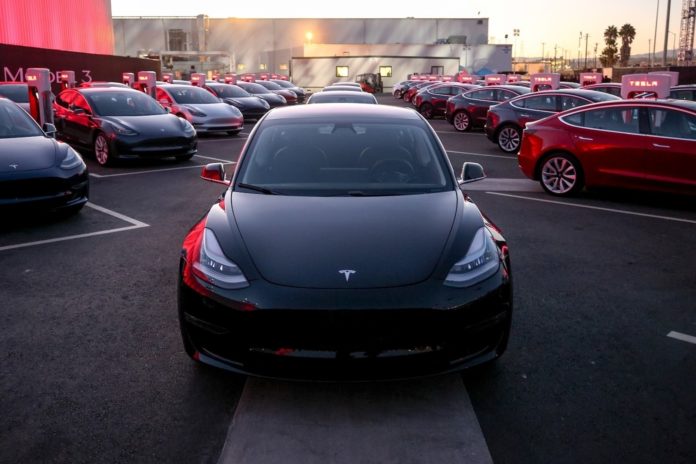 2017-2023 Tesla Model 3 Front View