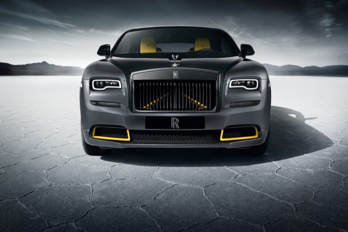 2023 Rolls-Royce Black Badge Wraith Black Arrow nose REL