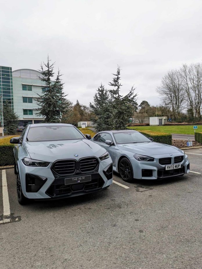 BMW M2 and X6 M Competition in Silverstone Grey