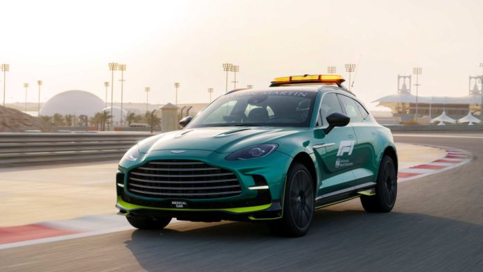 Why The Aston Martin DBX 707 Is The Official Medical Car Of F1