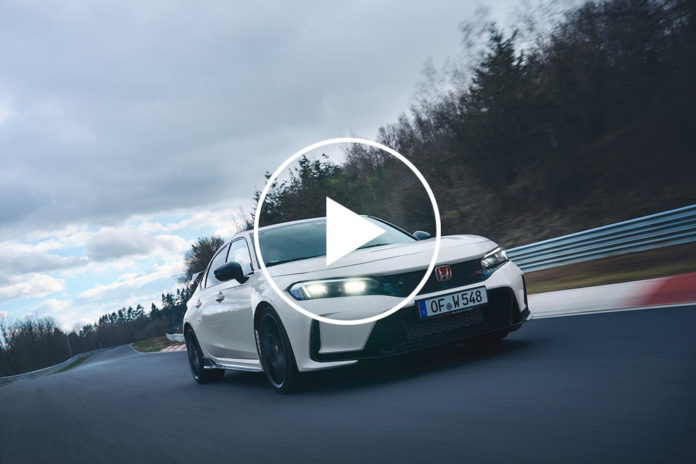 2023 Honda Civic Type R Claims A New Front-Wheel-Drive 'Ring Record