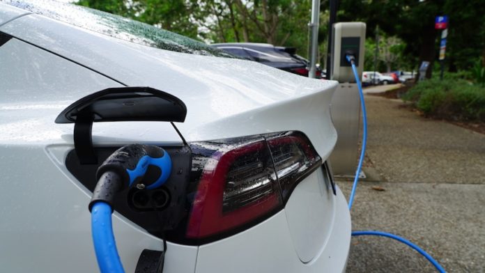 EV charging station generic brisbane