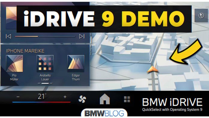 BMW iDrive 9 - Exclusive DEMO