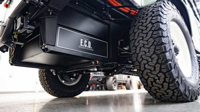 E.C.D. Cranks Up Voltage On Its Land Rover And Jaguar EV Builds