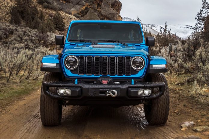 2024 Jeep Wrangler 4xe Hybrid Front-End View