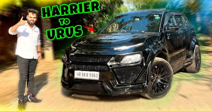 Harrier modded to look like Lamborghini Urus: Here's a closer look at the modified SUV [Video]