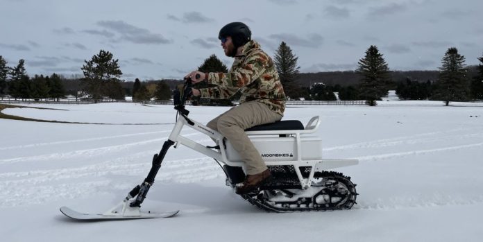 MoonBikes Electric Snowped Is More Than a Cute Winter Toy 