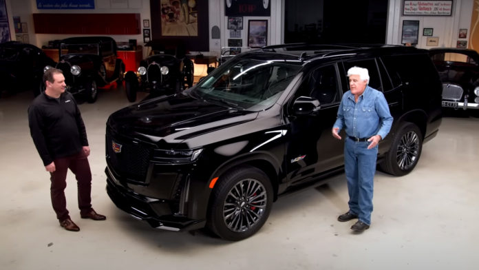  New Cadillac Escalade V-Series Is Right Up Jay Leno’s Alley