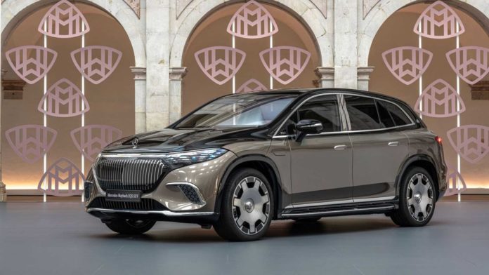 New Mercedes-Maybach EQS SUV Revealed As The First Maybach EV