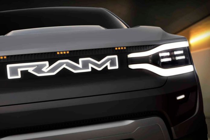 Ram 1500 Revolution Battery-electric Vehicle (BEV) Concept grill