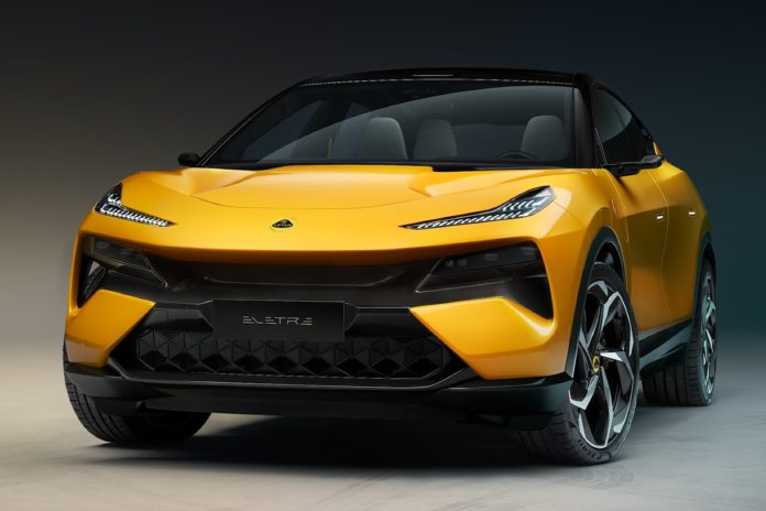 2024 Lotus Eletre Frontal Aspect