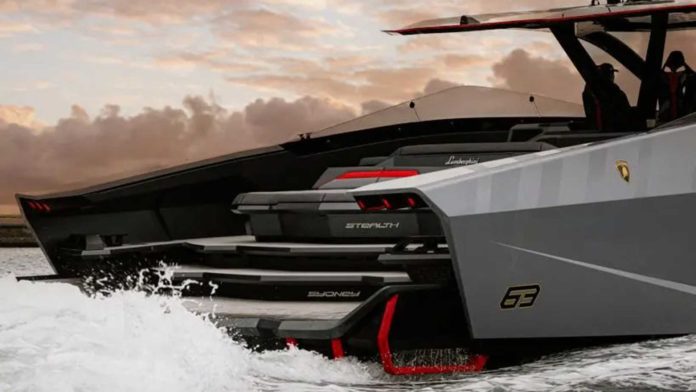 Tecnomar Builds The First Grigio Acheso 'Lamborghini 63' Yacht