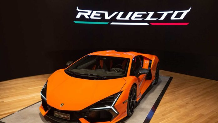 The New 1,001-HP Lamborghini Revuelto Makes U.S. Debut In NYC