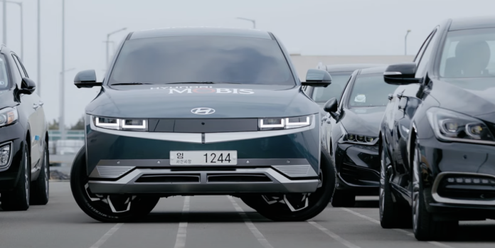 Watch This Hyundai Ioniq 5 Crab Walk into a Parking Space