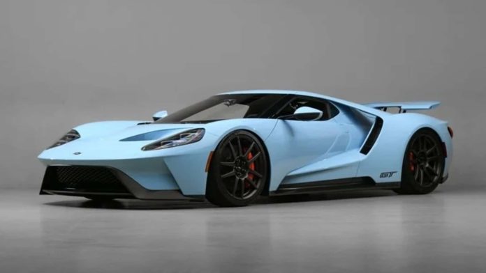 1-of-1 Gulf Blau 2019 Ford GT With $96k In Options For Sale