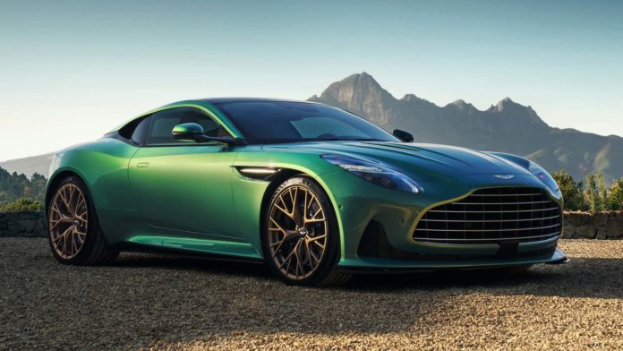 2024 Aston Martin DB12 Debuts As A 671-HP V8 Grand Tourer