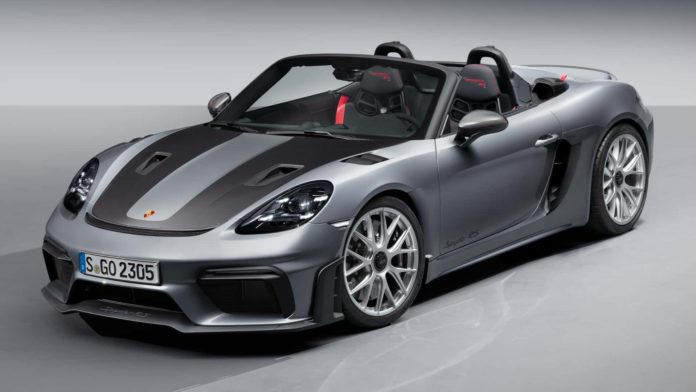 2024 Porsche Spyder RS Debuts As A 493-HP Track-Focused Soft Top