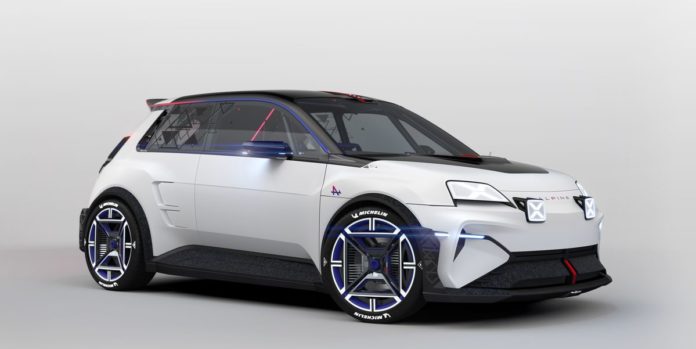 Alpine A290 EV Hot Hatch Features Snazzy Design, Three-Across Seating