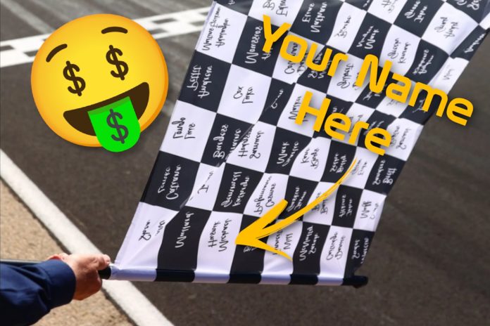 Buying A Piece Of The Formula 1 Checkered Flag Is Surprisingly Affordable