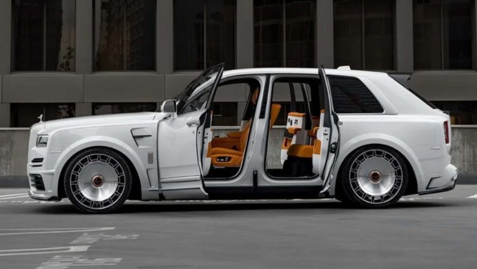 Custom Arctic White Mansory 2023 Rolls-Royce Cullinan For Sale