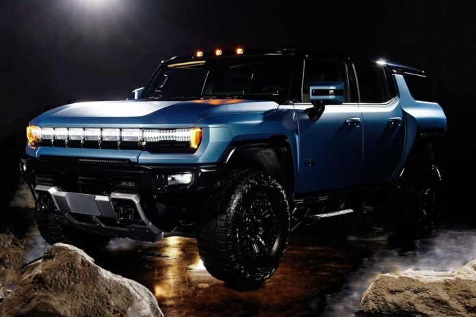 GMC Hummer EV Omega Edition Adds Sweet Matte Blue Paint