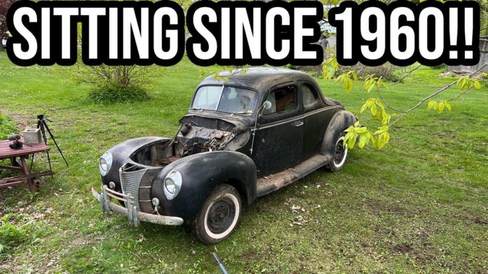 Iron Trap Garage Is Rescuing A 1940 Ford Coupe From It’s 60 Year Slumber