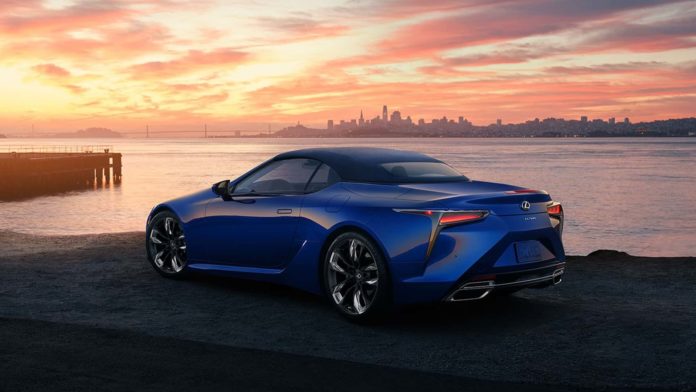 Lexus Introduces Bespoke Build Option For 2024 LC 500 Convertible