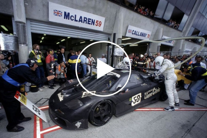 McLaren F1 GTR Celebrates 1995 Le Mans As Part Of Triple Crown