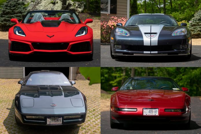 Quartet Of Low-Mileage Chevy Corvette ZR1s Head To Auction