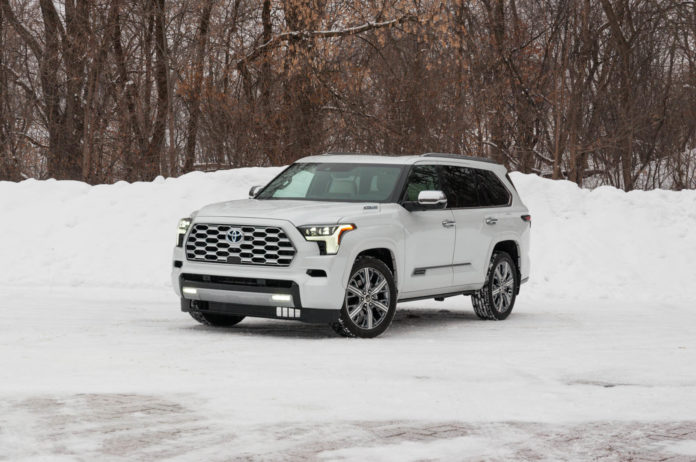 Review: 2023 Toyota Sequoia Capstone starts from behind