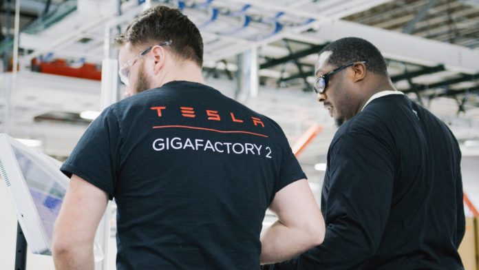 Tesla Buffalo Giga 2 workers REL