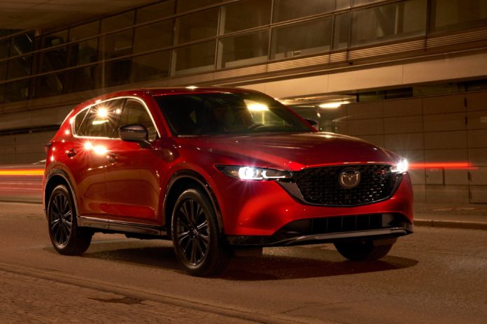 2022-2023 Mazda CX-5 Frontal Aspect