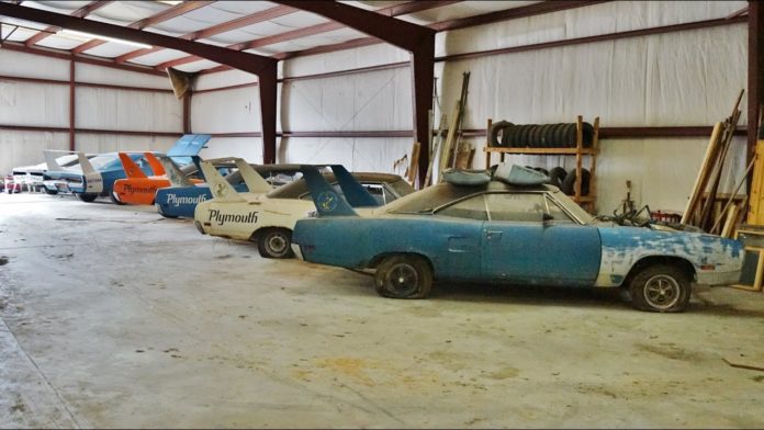 A Warehouse Full Of Barn Find Superbirds And Talladegas?! WTF Is Going On Here?