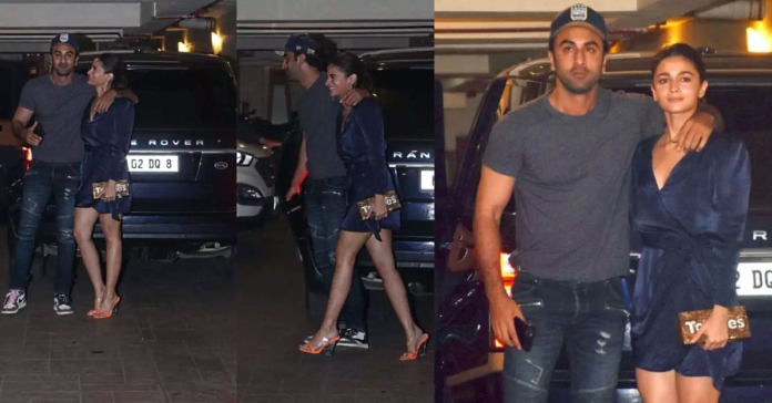 Ranbir Kapoor Alia Bhatt Range Rover