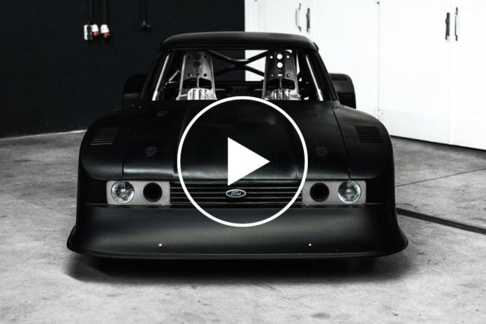 Amazing Handbuilt Ford Capri Has Strong Batmobile Vibes