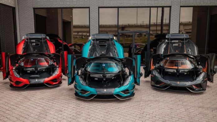 Avondale Displays A Trifecta Of Koenigsegg Regera Hypercars In Dallas