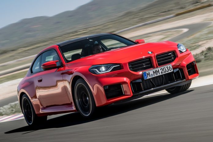 2023-2024 BMW M2 Driving Front Angle