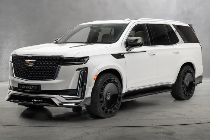 Cadillac Escalade Gets Carbon-Fiber Body Kit, 26-Inch Wheels, And More Power