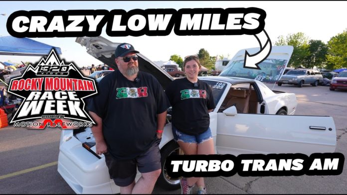 Father-Daughter Duo Take on Rocky Mountain Race Week 2023 in Beautiful 1989 Trans Am with LOW MILES!