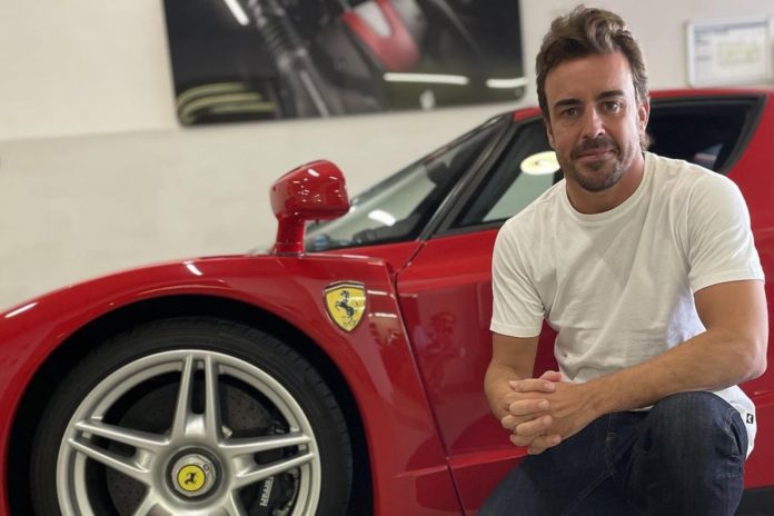 Fernando Alonso Selling Ferrari Enzo For $5.4 Million