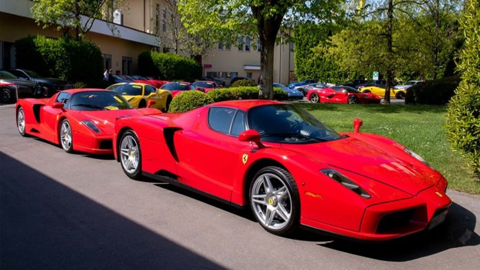 Ferrari Welcomes A Reunion Of Supercars And Hypercars At Its Factory