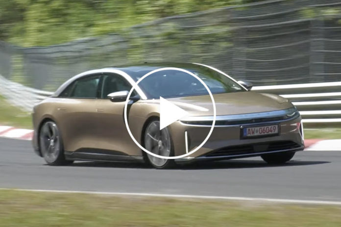 Is Lucid Air Trying To Beat The Tesla Model S Plaid's Nurburgring Record?