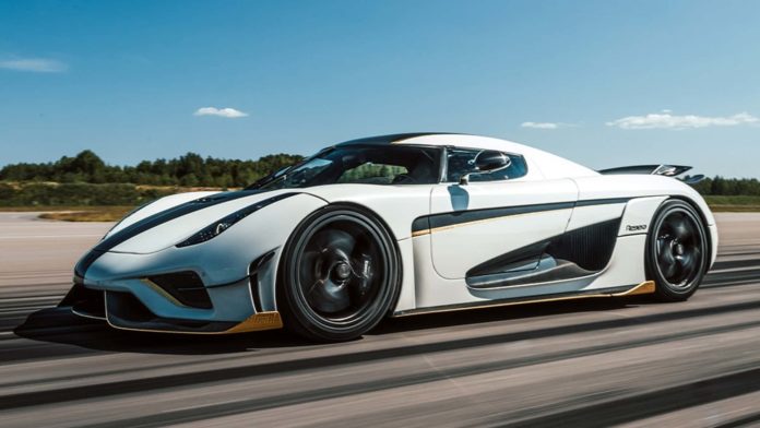 Koenigsegg's 1,500HP Regera Breaks The 0-250-0 MPH World Record