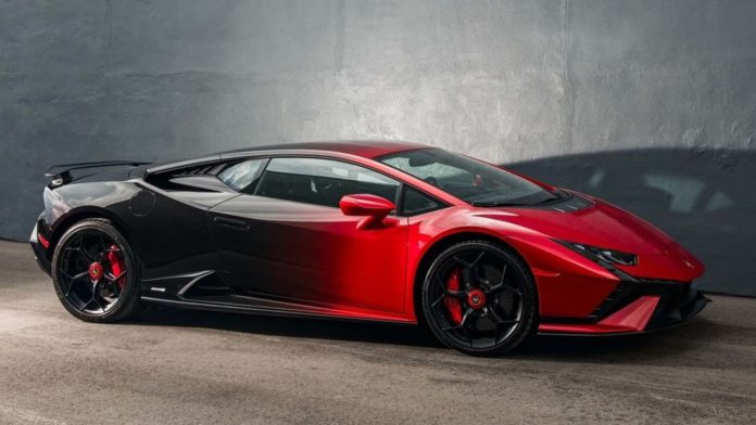 Lamborghini Miami Shows Off A New Gradient Huracan Tecnica Spec
