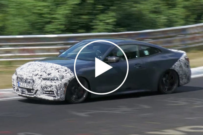 New BMW 4 Series Caught Testing At Nurburgring