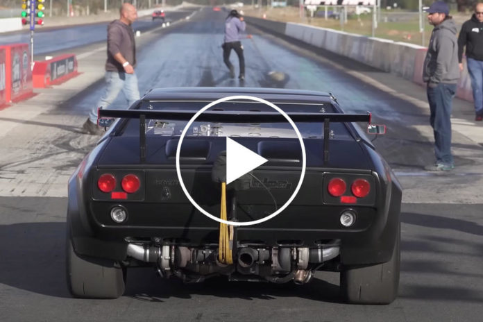 WATCH: Lamborghini Jalpa Clocks A Blazing 8-Second Quarter-Mile