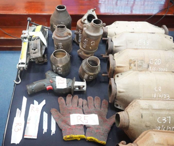 Polis Selangor Catalytic Converter Bust-4