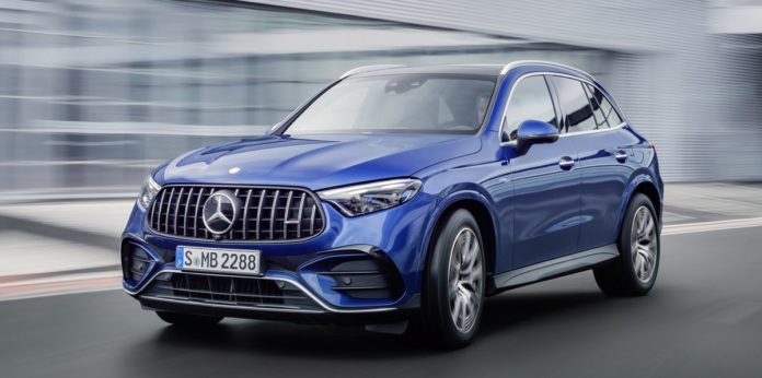 2024 Mercedes-AMG GLC43 SUV Packs a 416-HP Four-Cylinder Punch