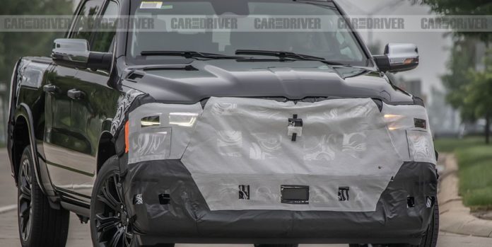 2025 Ram 1500 Spied with Likely Cosmetic Updates